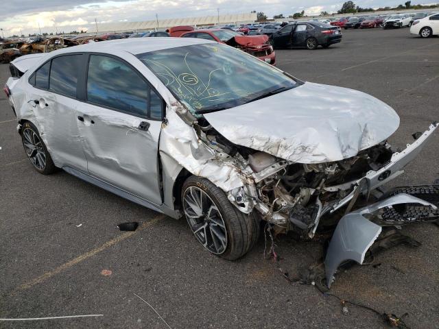 TOYOTA COROLLA SE 2021 with VIN 5YFS4MCE2MP080411 - Photo from auction