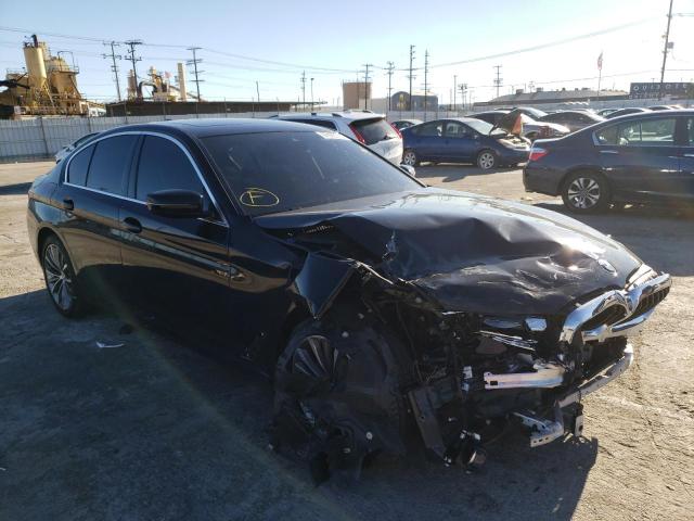 BMW 530 I 2022 with VIN WBA53BH01NWX39554 - Photo from auction