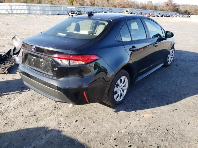 Photo 4 from auction – 2022 TOYOTA COROLLA LE with VIN JTDEPMAE8NJ222824