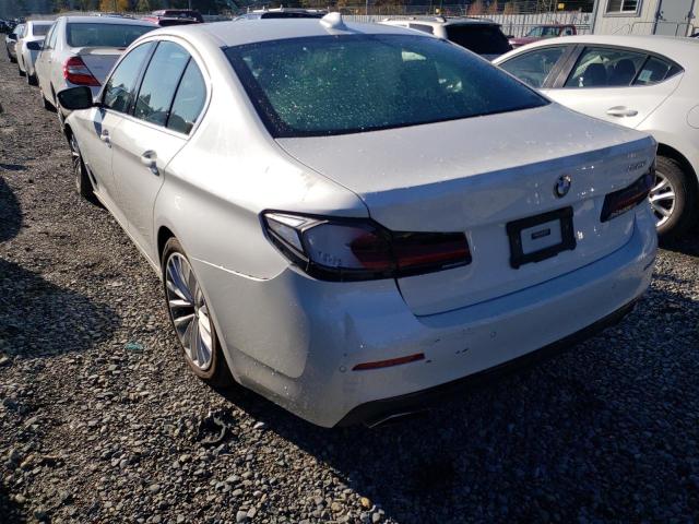 Photo 3 from auction – 2021 BMW 530 I with VIN WBA53BH09MWX18708