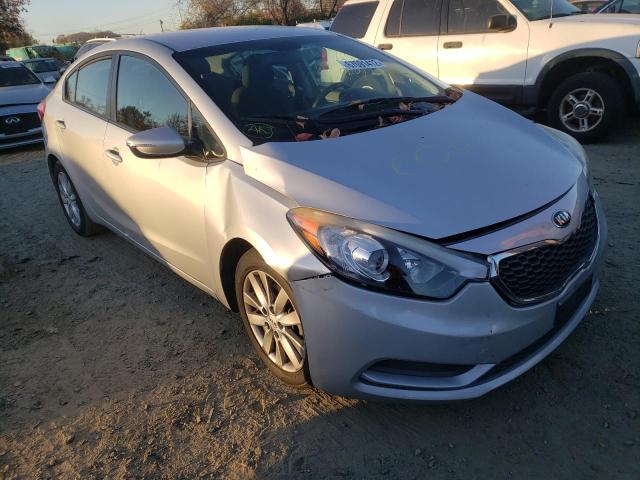 KIA FORTE LX 2015 with VIN KNAFX4A64F5415301 - Photo from auction