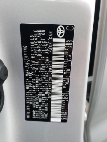 Zdjęcie 10 z aukcji – 2021 TOYOTA COROLLA SE z VIN 5YFS4MCE2MP080411