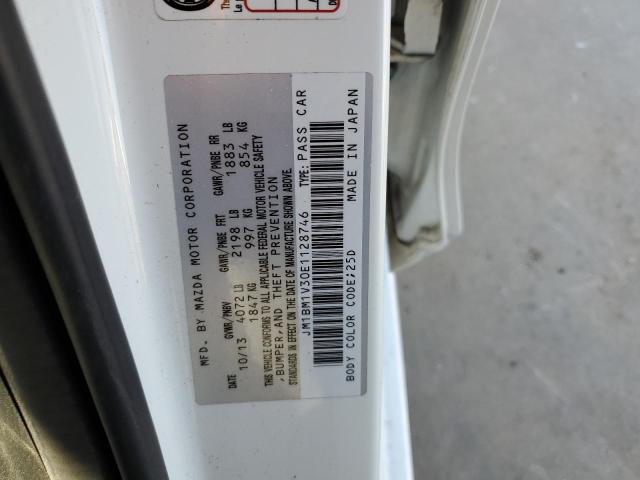 Photo 10 from auction – 2014 MAZDA 3 TOURING with VIN JM1BM1V30E1128746