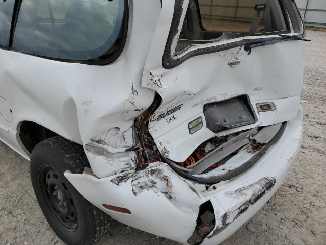 Photo 9 from auction – 1997 NISSAN QUEST XE with VIN 4N2DN1110VD854631