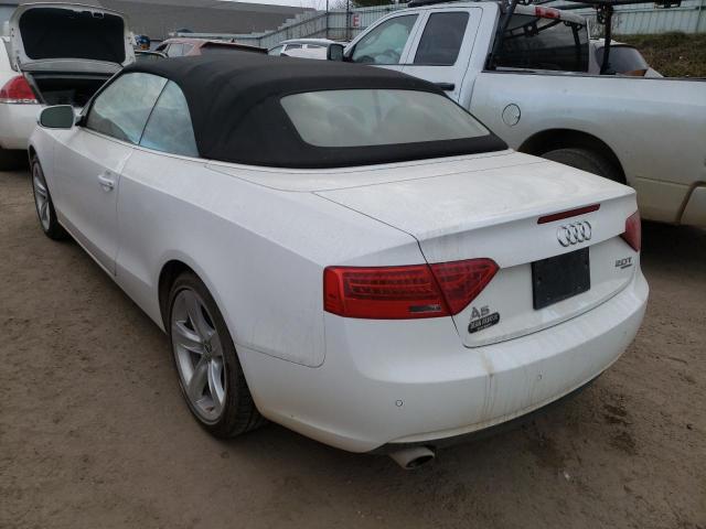 Photo 3 from auction – 2013 AUDI A5 PREMIUM with VIN WAULFAFH2DN009982