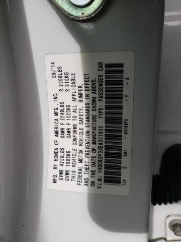 Photo 10 from auction – 2014 HONDA ACCORD LX with VIN 1HGCR2F3XEA301930