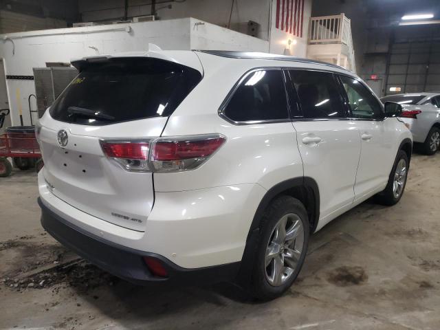 Photo 4 from auction – 2015 TOYOTA HIGHLANDER with VIN 5TDDKRFH3FS085628