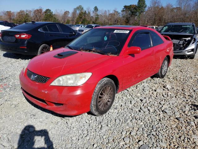 Photo 2 from auction – 2005 HONDA CIVIC EX with VIN 1HGEM22965L026661