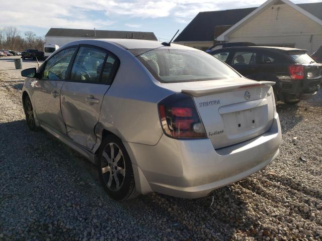 Photo 3 from auction – 2012 NISSAN SENTRA 2.0 with VIN 3N1AB6AP3CL722313