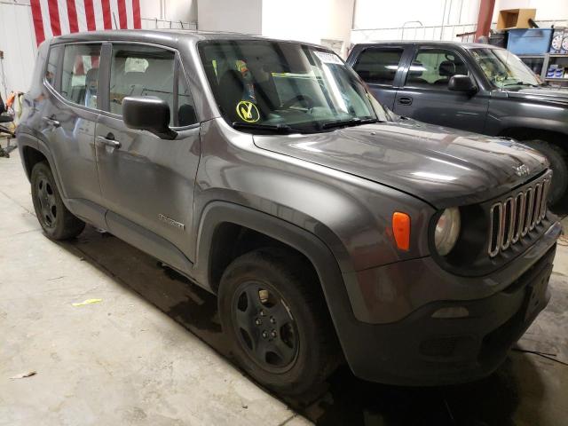 JEEP RENEGADE S 2018 with VIN ZACCJBAB6JPJ36132 - Photo from auction