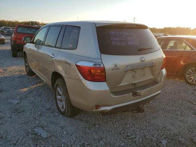 Photo 3 from auction – 2008 TOYOTA HIGHLANDER with VIN JTEDS41A582002946