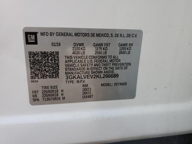 Photo 10 from auction – 2019 GMC TERRAIN SL with VIN 3GKALVEV2KL266689