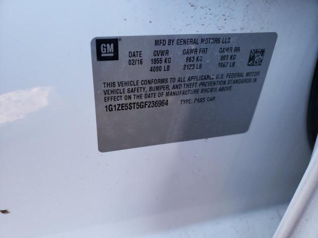 Photo 10 from auction – 2016 CHEVROLET MALIBU LT with VIN 1G1ZE5ST5GF236964