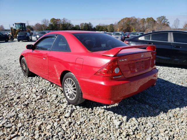Photo 3 from auction – 2005 HONDA CIVIC EX with VIN 1HGEM22965L026661