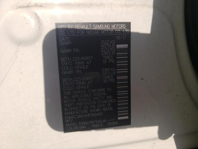 Photo 10 from auction – 2017 NISSAN ROGUE S with VIN KNMAT2MV0HP566465