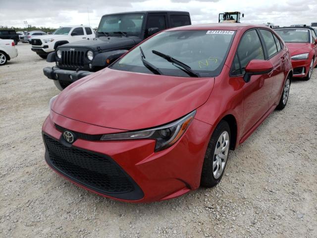 Photo 2 from auction – 2020 TOYOTA COROLLA LE with VIN JTDEPRAE6LJ079656