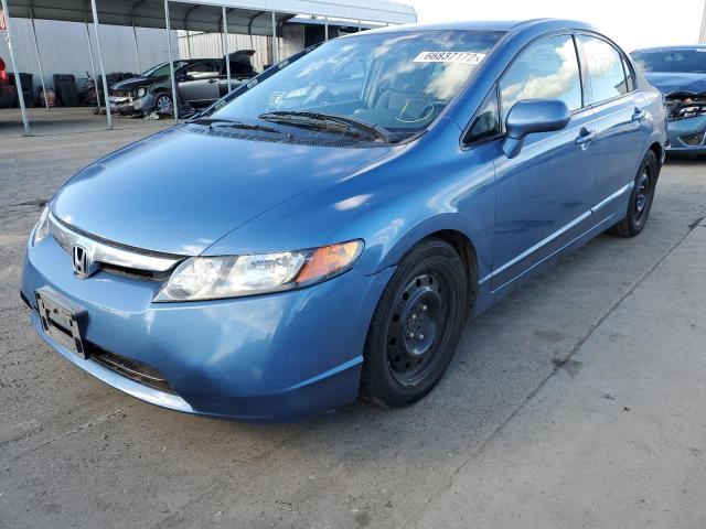 Photo 2 from auction – 2008 HONDA CIVIC LX with VIN 2HGFA16578H508460