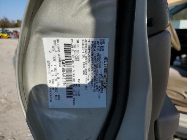 Photo 10 from auction – 2007 FORD TAURUS SE with VIN 1FAFP53U67A131994