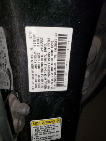 Photo 10 from auction – 2014 HONDA ACCORD SPO with VIN 1HGCR2F52EA047437