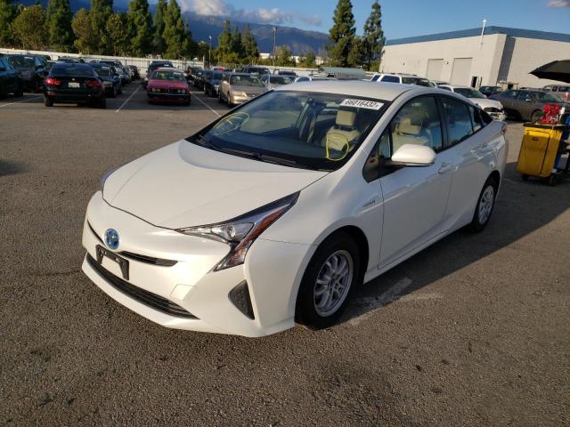 Photo 2 from auction – 2016 TOYOTA PRIUS with VIN JTDKBRFU3G3015991