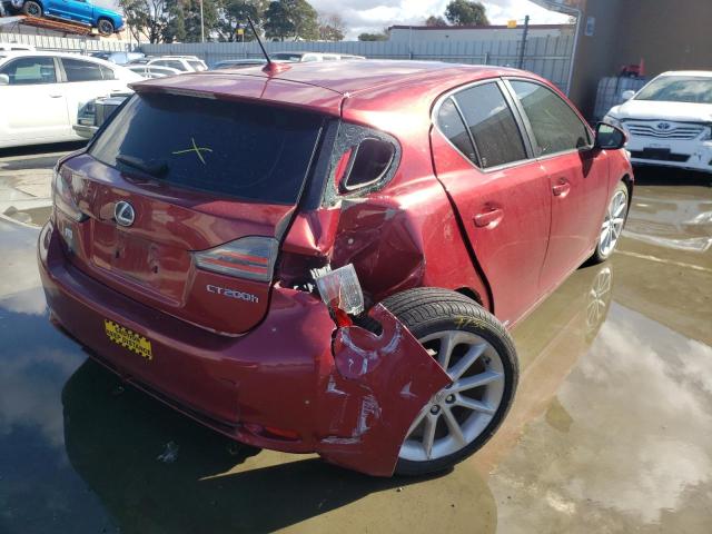 Photo 4 from auction – 2013 LEXUS CT 200 with VIN JTHKD5BH9D2141560