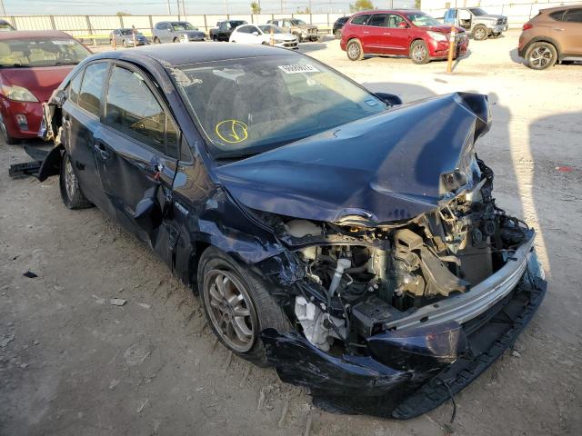 TOYOTA COROLLA LE 2020 with VIN JTDEBRBE7LJ016370 - Photo from auction