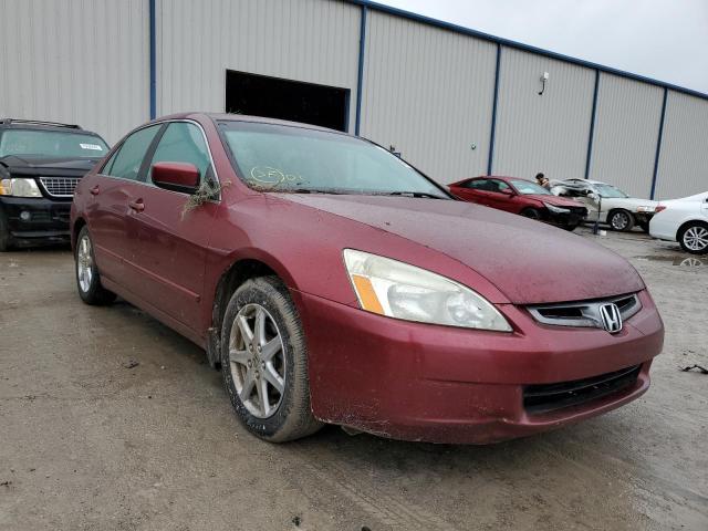 HONDA ACCORD EX 2004 with VIN 1HGCM665X4A034813 - Photo from auction