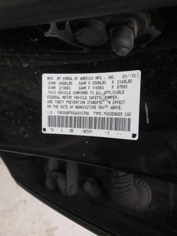 Photo 10 from auction – 2010 ACURA TL with VIN 19UUA8F50AA010766