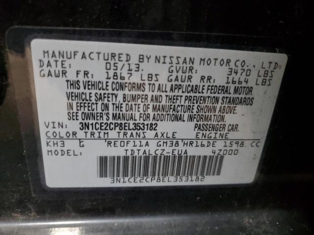Photo 10 from auction – 2014 NISSAN VERSA NOTE with VIN 3N1CE2CP8EL353182