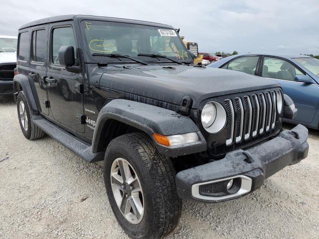 JEEP WRANGLER U 2022 with VIN 1C4HJXEG7NW246353 - Photo from auction