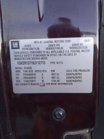 Zdjęcie 10 z aukcji – 2008 GMC ACADIA SLE z VIN 1GKER13718J112715