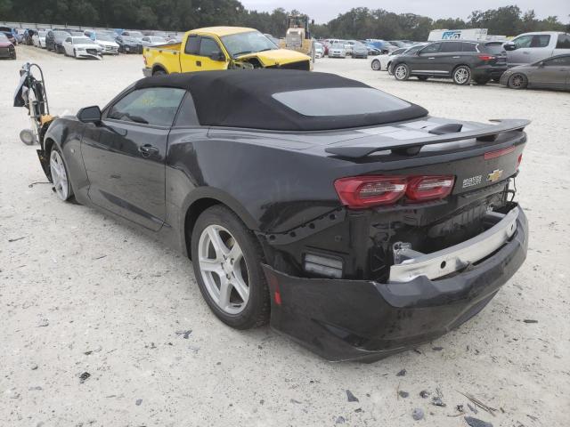 Photo 3 from auction – 2019 CHEVROLET CAMARO LS with VIN 1G1FB3DS0K0119745