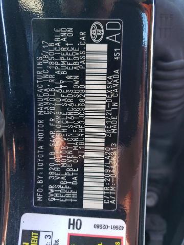 Photo 10 from auction – 2018 TOYOTA COROLLA L with VIN 2T1BURHE3JC968280
