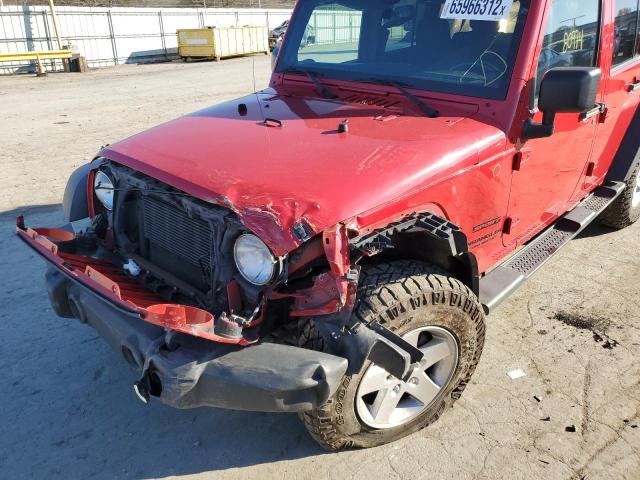Photo 9 from auction – 2014 JEEP WRANGLER U with VIN 1C4BJWDG2EL203347