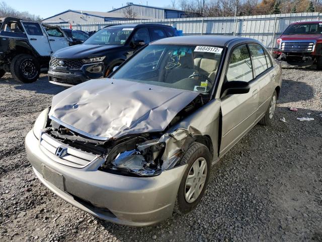 Photo 2 from auction – 2003 HONDA CIVIC LX with VIN 2HGES16523H557082