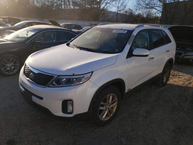 Photo 2 from auction – 2014 KIA SORENTO LX with VIN 5XYKTDA77EG520748
