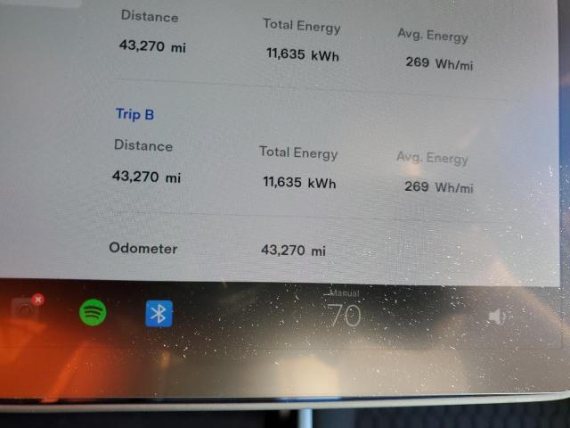Photo 8 from auction – 2021 TESLA MODEL Y with VIN 5YJYGDEE8MF074722