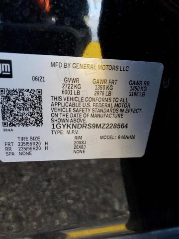 Photo 10 from auction – 2021 CADILLAC XT5 PREMIU with VIN 1GYKNDRS9MZ228564