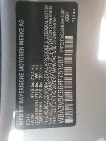 Photo 10 from auction – 2015 BMW 428 with VIN WBA3V5C56FP751507