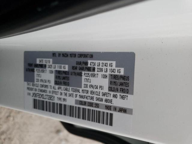Photo 10 from auction – 2020 MAZDA CX-5 TOURI with VIN JM3KFBCM0L0729631