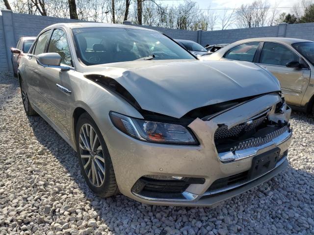 LINCOLN CONTINENTA 2017 with VIN 1LN6L9SK6H5614744 - Photo from auction