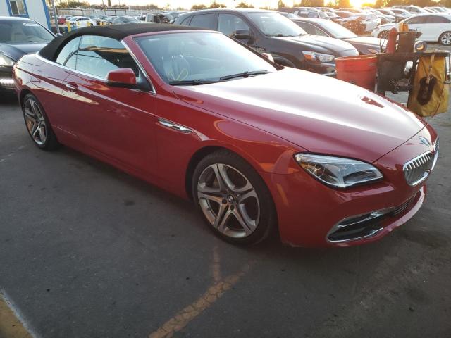 BMW 650 I 2016 with VIN WBA6F5C51GD996714 - Photo from auction