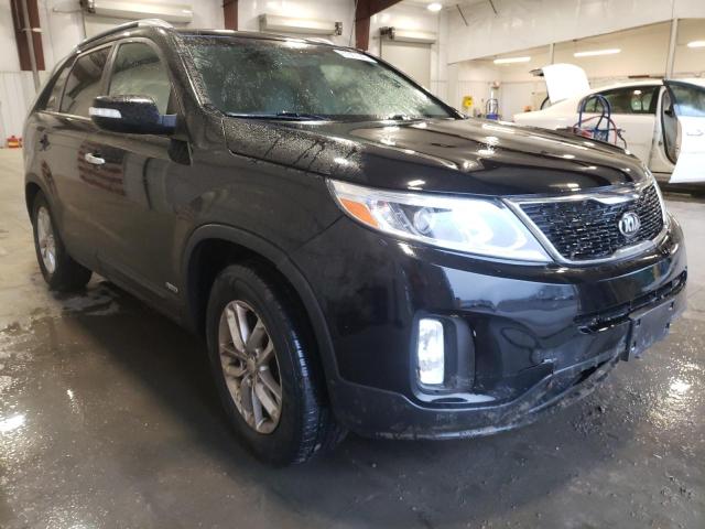 KIA SORENTO LX 2015 with VIN 5XYKTCA62FG594694 - Photo from auction