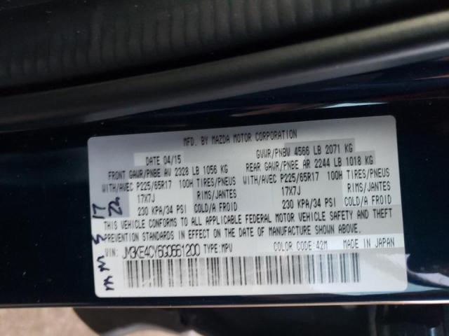 Photo 10 from auction – 2016 MAZDA CX-5 TOURI with VIN JM3KE4CY6G0661200