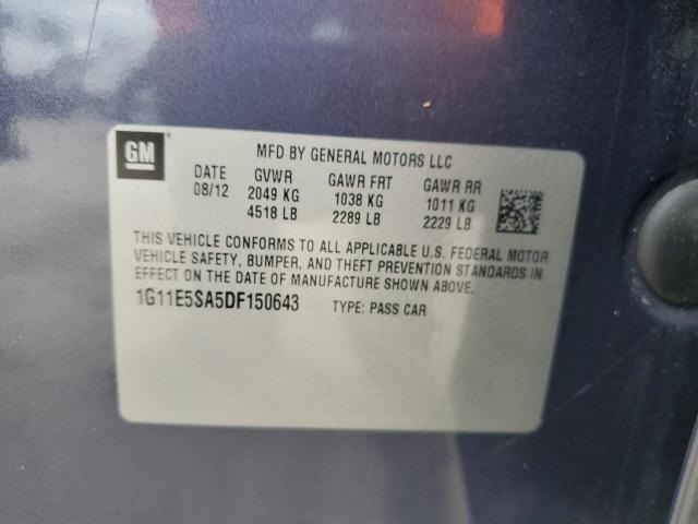 Photo 10 from auction – 2013 CHEVROLET MALIBU 2LT with VIN 1G11E5SA5DF150643