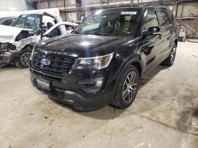 Photo 2 from auction – 2016 FORD EXPLORER S with VIN 1FM5K8GT6GGB18307