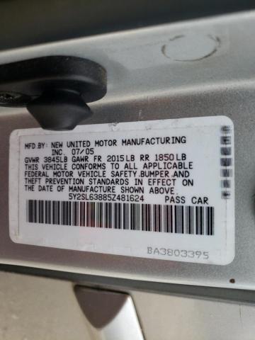Photo 10 from auction – 2005 PONTIAC VIBE with VIN 5Y2SL63885Z481624