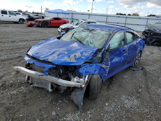 Photo 2 from auction – 2019 HONDA CIVIC LX with VIN 19XFC2F66KE206586