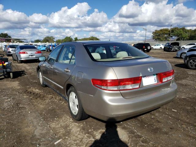 Photo 3 from auction – 2003 HONDA ACCORD LX with VIN JHMCM56313C025149
