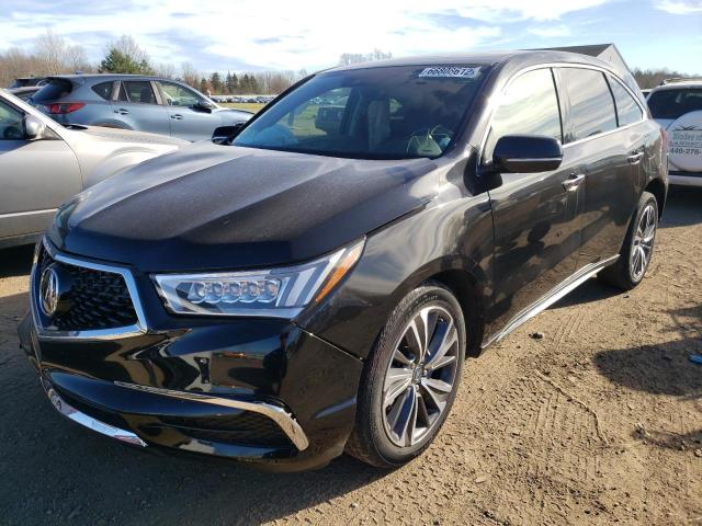 Photo 2 from auction – 2020 ACURA MDX TECHNO with VIN 5J8YD4H5XLL008643